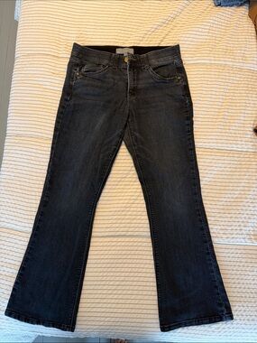 Wit & Wisdom Black Wash Flared Jeans